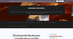 Desktop Screenshot of chiaramicheli.it